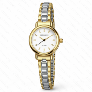 CITISHAN Two-Tone Ladies Quartz Watch – White Dial
