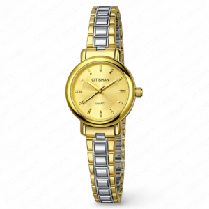 CITISHAN Two-Tone Ladies Quartz Watch – Gold Dial