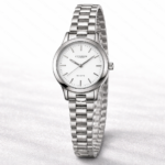 CITISHAN Stainless Steel Ladies Quartz Watch – White Dial