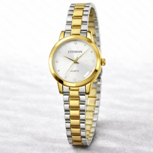 CITISHAN Two-Tone Ladies Quartz Watch – Silver Dial