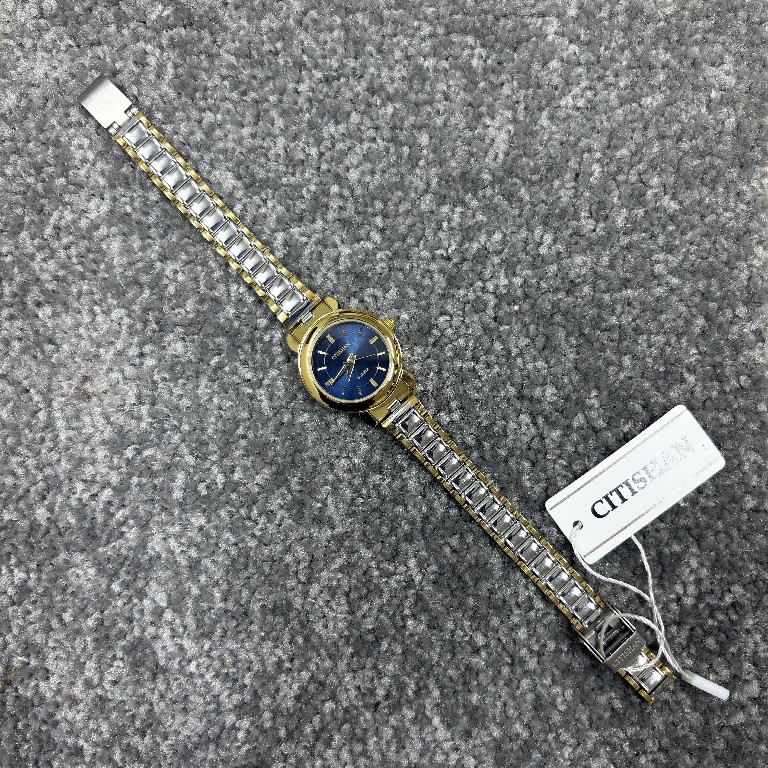CITISHAN Two-Tone Ladies Quartz Watch – Blue Dial - Image 3