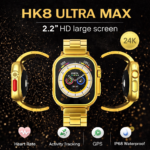 HK8 Ultra Max Gold Smart Watch
